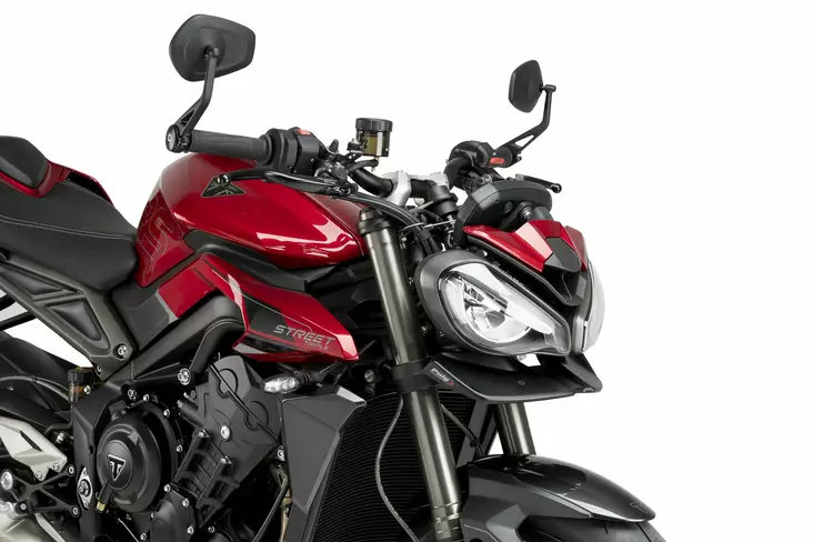 Puig Frontal Spoiler Naked Triumph Stree - Kåpor & Vingar Street - D504223 - 1