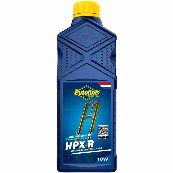 Putoline Fork Oil HPX R 10W- 1L (12) - Gaffeloljor - D526763 - 1