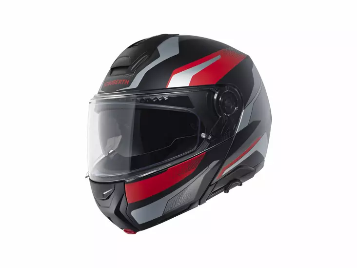 Schuberth Helmet CONCEPT Tracer red matt - Öppna/Öppningsbara hjälmar - D502943 - 1