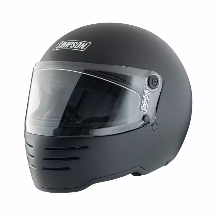 SIMPSON Hjälm M62 Solid Matt Svart - Integralhjälm - D516313 - 1