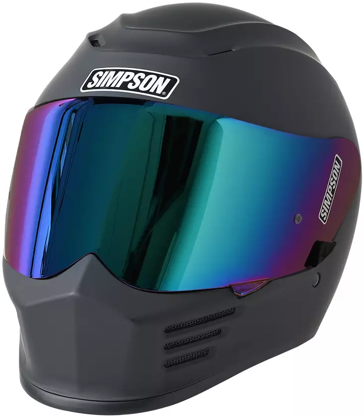 SIMPSON Hjälm Speed 06 solid matt black - Integralhjälm - D471603 - 1
