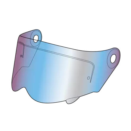 SIMPSON Darksome visir Iridium - Visir - D364264 - 1