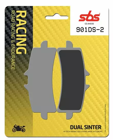 Sbs Bromsklossats Dual Sinter 2 - Bromsbelägg - D388294 - 1