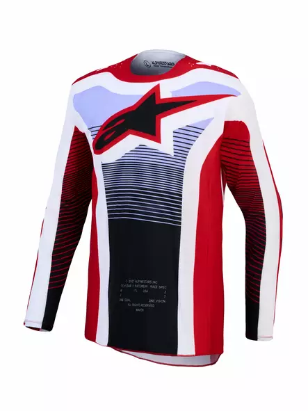 Alpinestars Tröja Techstar Maven Röd/Vit - Crosströjor - D521524 - 1