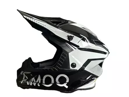 AMOQ Friction Mips Hjälm Svart/Grå - Crosshjälmar - D497524 - 1