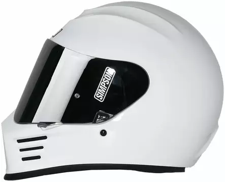 SIMPSON Hjälm Speed 06 solid white - Integralhjälm - D471604 - 2