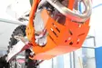 AXP Xtrem HDPE Hasplåt Orange KTM SXF250 - Hasplåtar  - D133524 - 1