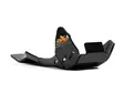 AXP Xtrem HDPE Skid Plate Black KTM/GasG - Hasplåtar  - D442314 - 1