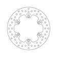 Brembo Serie Oro bromsskiva - Bromsskivor - D6254 - 1