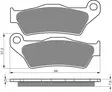 GOLDFREN Bromsbelägg 031 Ceramic Carbon - Bromsbelägg - D19264 - 1