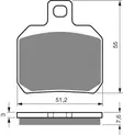 GOLDFREN Bromsbelägg 152 Ceramic Carbon - Bromsbelägg - D26534 - 1