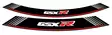 Puig Kit 8 Rim Strips Gsxr C/Silver - Fälgdekaler - D195784 - 0