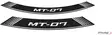 Puig Kit 8 Rim Strips Mt-07 C/Silver - Fälgdekaler - D185784 - 1