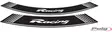 Puig Kit 8 Rim Strips Racing C/Silver - Fälgdekaler - D182454 - 1