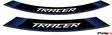 Puig Kit 8 Rim Strips Tracer C/Blue - Fälgdekaler - D186104 - 1