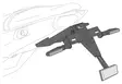 Puig License Support Honda X-Adv 21' C/B - Reg Plåts Hållare - D437714 - 1