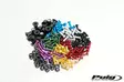 Puig Screw Kit C/Blue - Vindskyddsfästen och delar - D87954 - 2