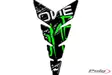 Puig Tankpad Tankskydd Mod. One C/Green - Tankskydd - D185794 - 1
