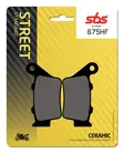 Sbs Bromsklossats Ceramic - Bromsbelägg - D106944 - 2