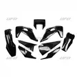 UFO Plastkit 5-delar Svart 001 HVA TE/FE - Plastkit - D255844 - 1