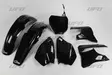 UFO Plastkit 5-delar Svart YZ 125/250 00 - Plastkit - D33654 - 2
