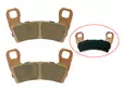 Bronco Brombelägg fram Polaris parvis - Bromsbelägg - D530664 - 1