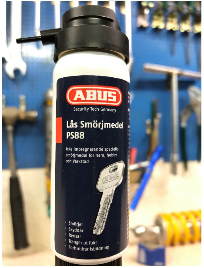 ABUS Låsspray 50 ml Swedish text - Låstillbehör - D251794 - 1