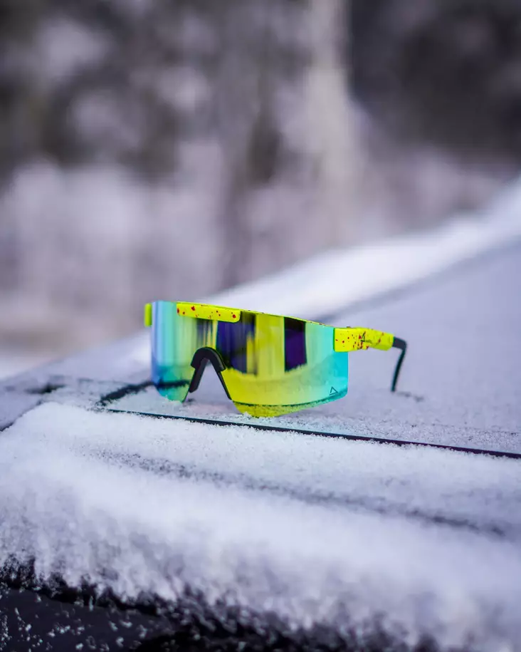 AMOQ Comet Solglasögon Yellow Splash - O - Solglasögon - D394044 - 1