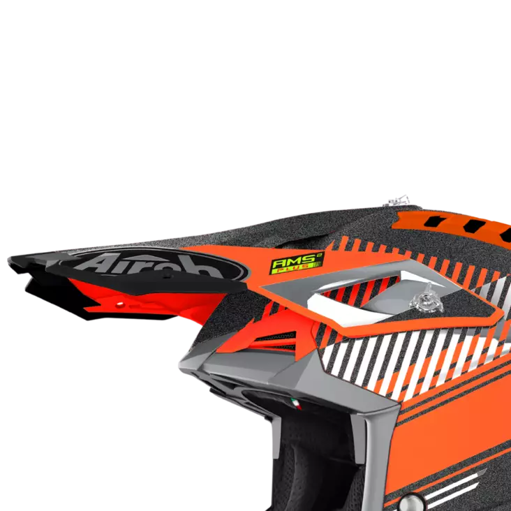 Airoh Aviator 3 Skärm Wave orange krom - Tillbehör & Reservdelar till hjälm - D371944 - 1