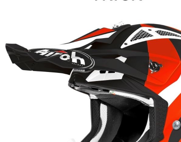 Airoh Aviator Ace Skärm Trick orange mat - Tillbehör & Reservdelar till hjälm - D325694 - 1