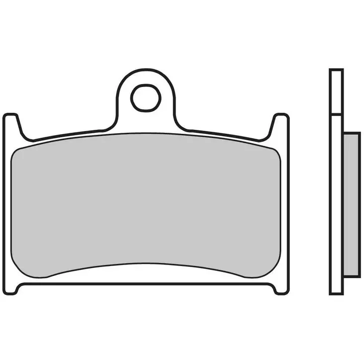Brembo Bromsbelägg Sintered Front Road - Bromsbelägg - D6174 - 1