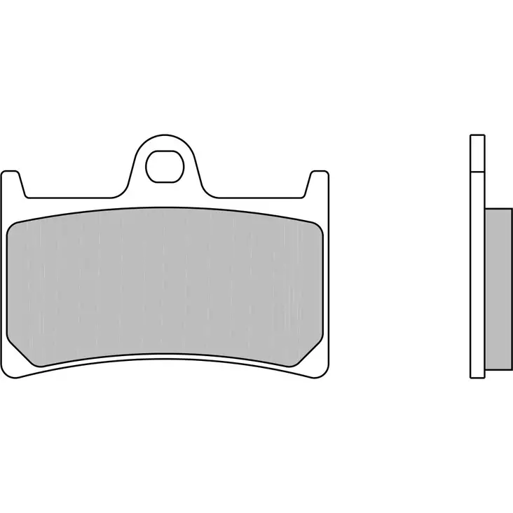 Brembo Bromsbelägg Sintered Front Road - Bromsbelägg - D6204 - 1