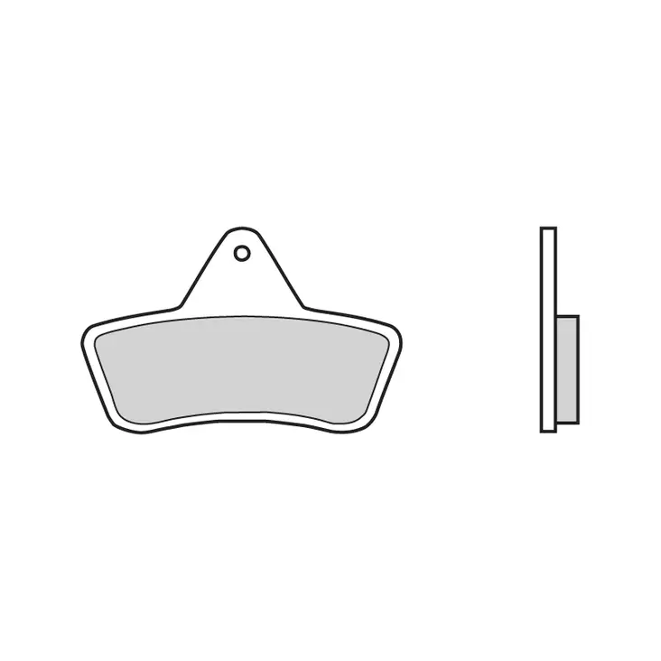 Brembo Bromsklossats Sintered Off-Road - Bromsbelägg - D114354 - 1