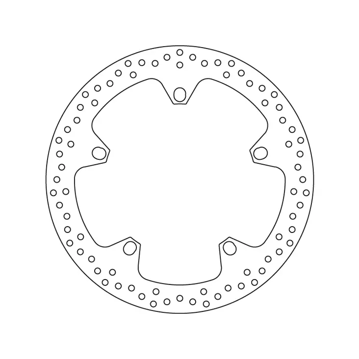 Brembo Serie Oro Bromsskiva Fixed - Bromsskivor - D6294 - 1