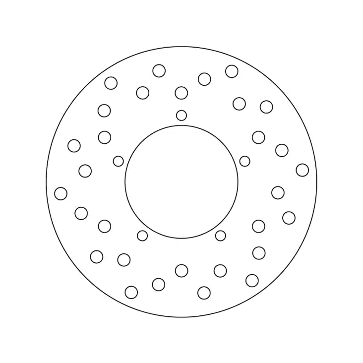 Brembo Serie Oro bromsskiva - Bromsskivor - D6234 - 1