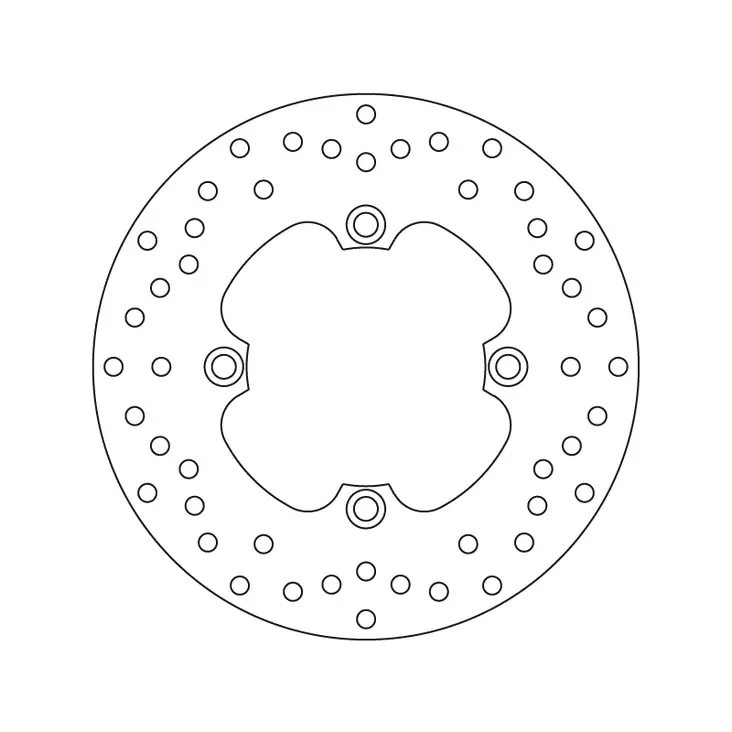 Brembo Serie Oro bromsskiva - Bromsskivor - D6264 - 0