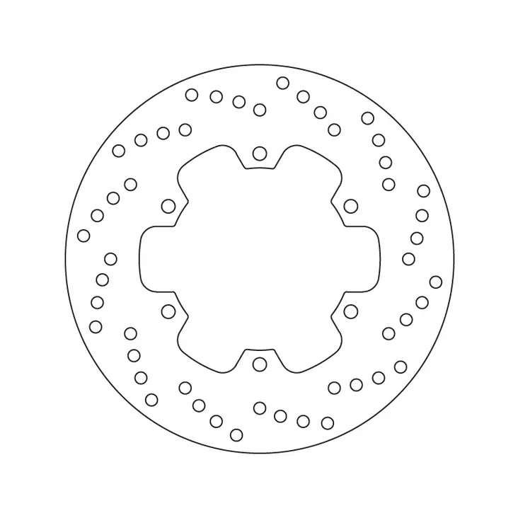 Brembo Serie Oro bromsskiva - Bromsskivor - D6274 - 1