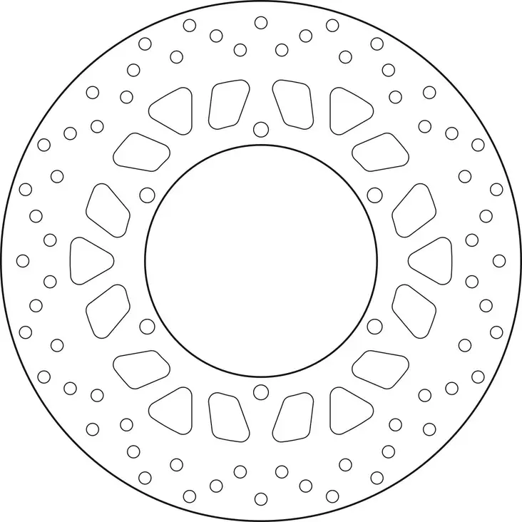 Brembo Serie Oro bromsskiva - Bromsskivor - D88184 - 1