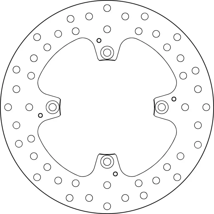 Brembo Serie Oro bromsskiva - Bromsskivor - D88204 - 1