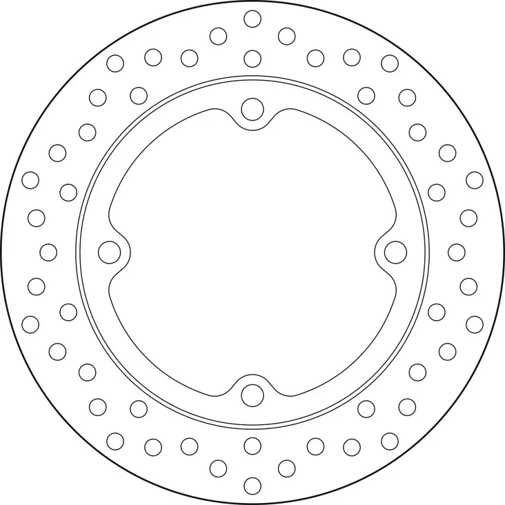 Brembo Serie Oro bromsskiva - Bromsskivor - D88214 - 1