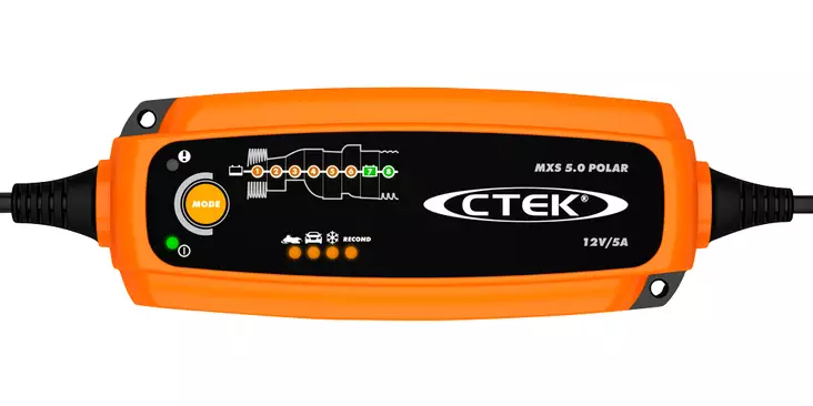 CTEK MXS 5.0 Polar edition EU batterilad - Batteriladdare och Syra - D393414 - 1