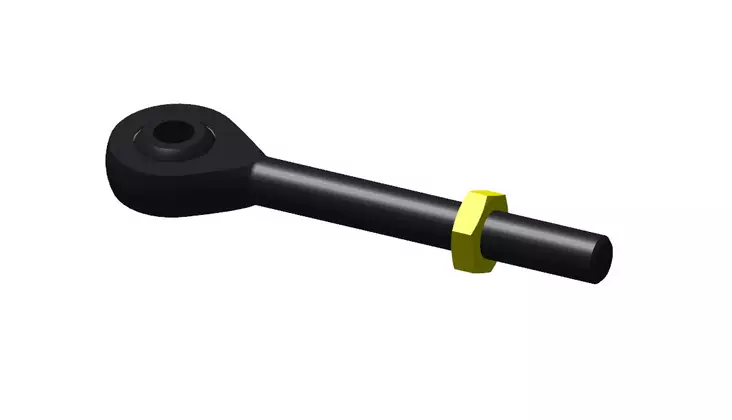 Camso Rod end x-long metric thread - Reservdelar till bandsatser - D93404 - 1