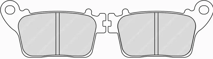 Ferodo brombklossats Sinter Grip Road: H - Bromsbelägg - D475694 - 1