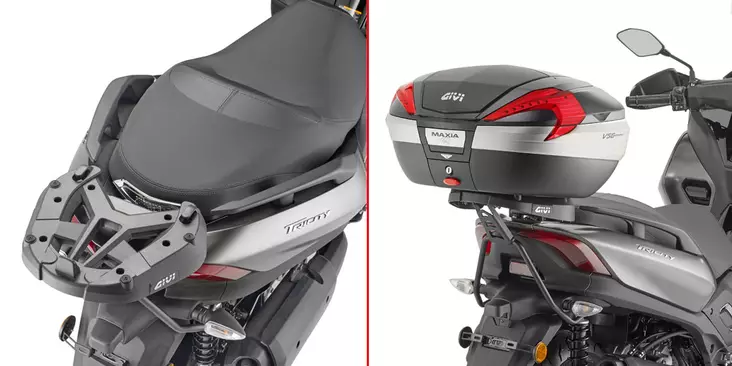 GIVI SPEC.REAR RACK MONOLOCK-MONOKEY Yam - Monteringsatser & Pakethållare - D387544 - 1
