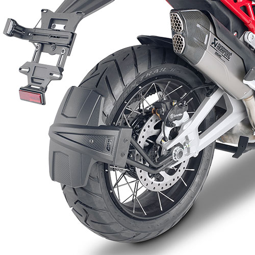 GIVI SPECI SUPPORT DUCATI MULTISTRASA V4 - Stänkskydd - D394034 - 1