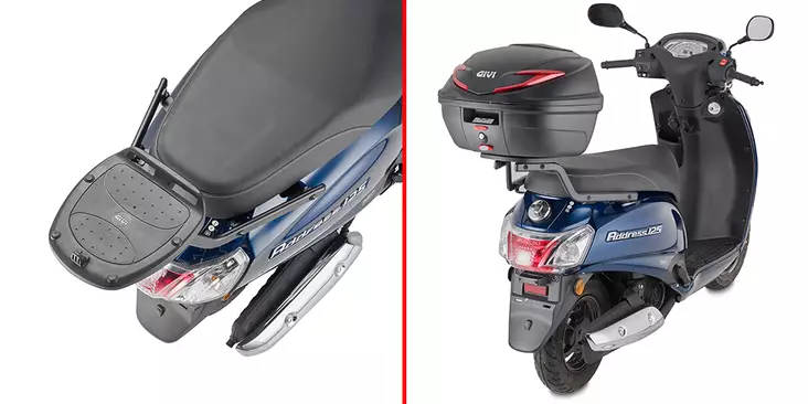 Givi Rear Rack Suzuki Address 125 (2023) - Monteringsatser & Pakethållare - D470244 - 1
