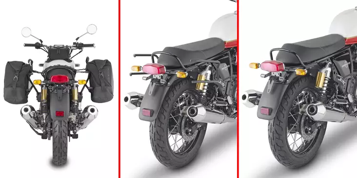 Givi TUB.HOLDER R.ENF.INTERCEPTOR 650 (1 - Monteringsatser & Pakethållare - D459664 - 1