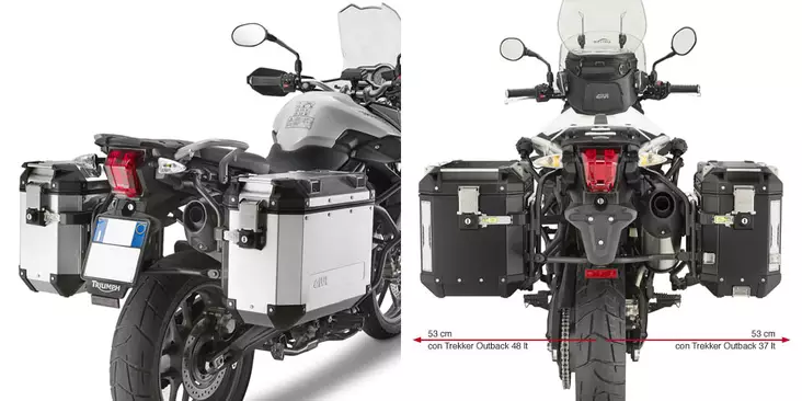 Givi Tubular pannier holder for Trekker - Monteringsatser & Pakethållare - D10344 - 1