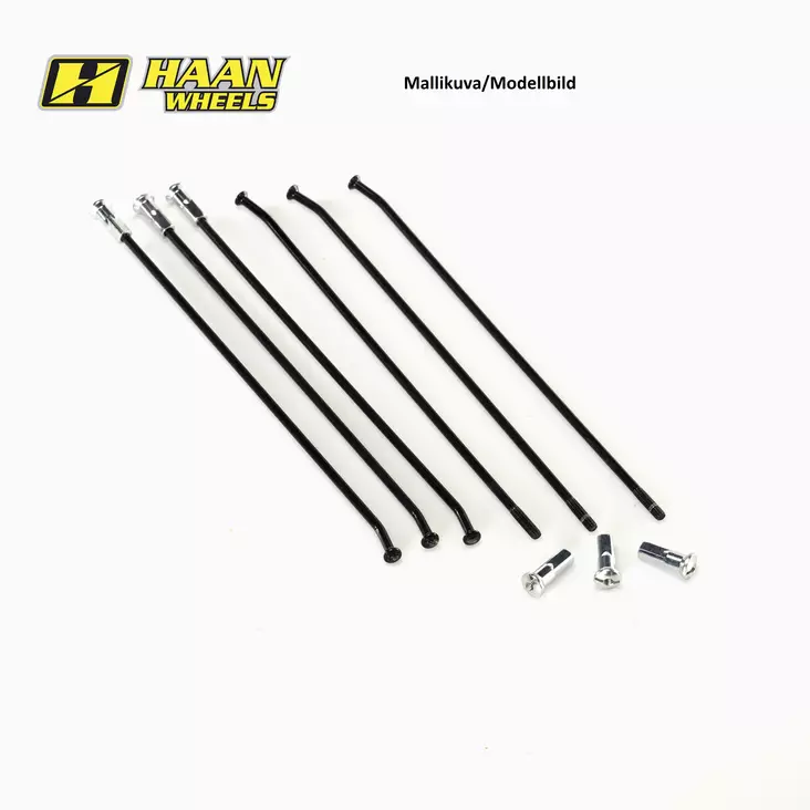 Haan ekerserie 19 inch 36 st svart - Ekersatster - D390464 - 1