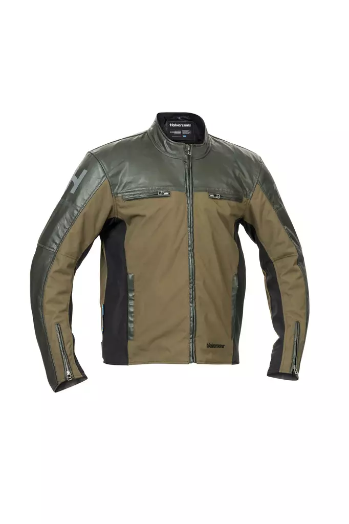 Halvarssons Textiljacka Holmen Brun/oliv - Jackor med membran  - D467114 - 1